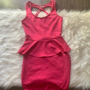 Pink dress from Charlotte Russe